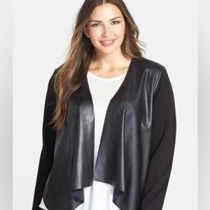 Leather cardigan/Blazer us16